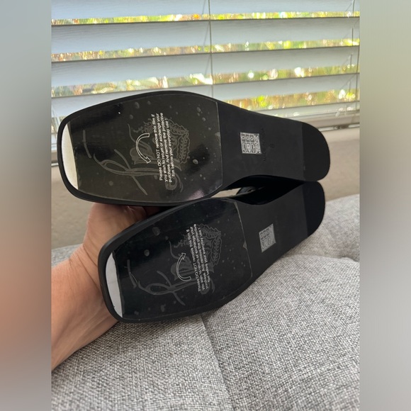 NWT- Free People Mystic Treasures Flat in Black Size 8&9 - Picture 5 of 6